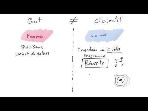 Vidéo: Quelle est la différence entre un but et un objectif ?