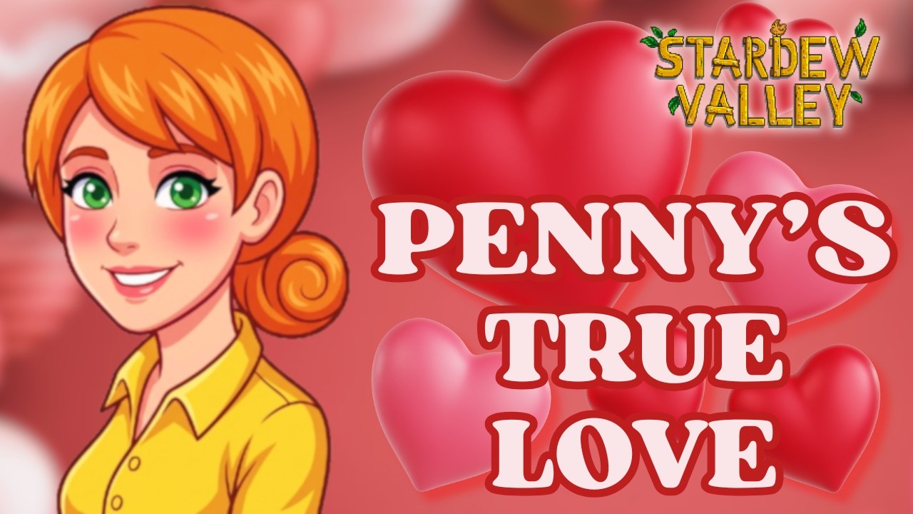 From Strangers to Companions | Penny's Love Story | Stardew Valley Romance