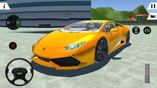 LAMBORGHINI HURACAN DRIFT SIMULATOR GAMEPLAY | 🚘 SUPER CAR DRIVING GAME screenshot 2
