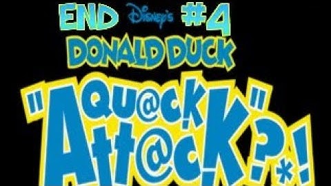 Donald Duck quack attack part 4