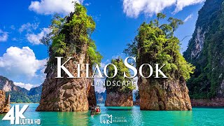 Национальный парк Као Сок 4K Ultra HD • Живописный расслабляющий фильм с расслабляющей музыкой