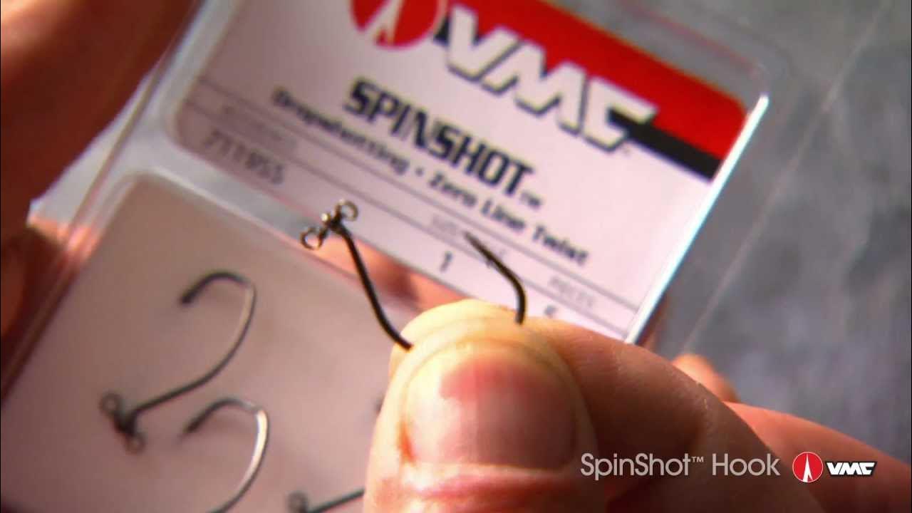  VMC Spinshot Drop Shot BN #6 : Fishing Hooks : Sports