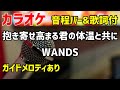 【カラオケ】抱き寄せ 高まる 君の体温と共に / WANDS【歌詞・音程バー付】ガイドメロディあり