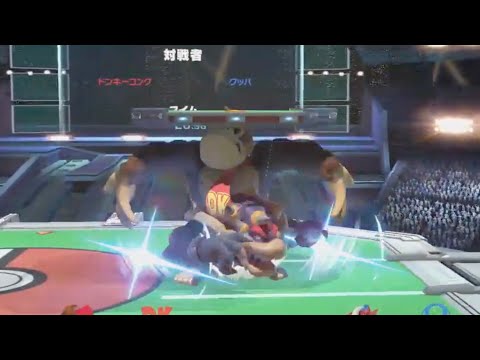 37秒ノーダメージ勝利をご覧ください。【スマブラSP】