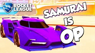 Samurai is OP | Rocket League Montage