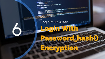 Membuat Login Multi User Menggunakan Enkripsi Password Hash PHP dan MySQL | Part 6