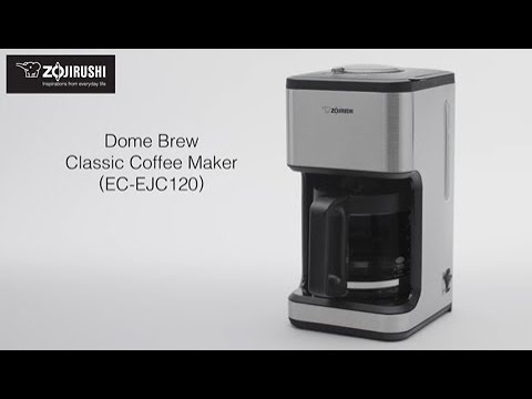 Zojirushi Kitchen Inspirations: EC-ESC and EC-EJC Dome Brew Coffee