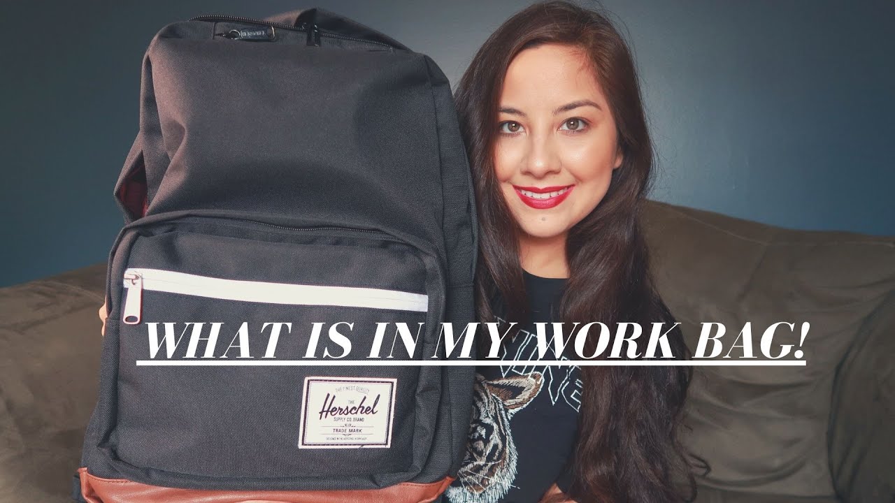 What Is In My Work Bag 2020| Patty Torres - YouTube