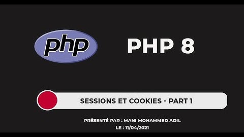 Explication de fonctionnement de Cookies et Sessions en PHP - Théorie