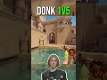 DONK 1V5 #cs2clips #cs2highlights #cs2moments #faceit10lvl #donk