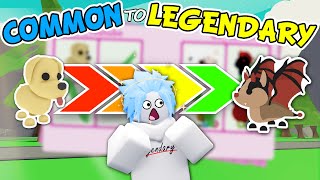 How I Traded a COMMON to LEGENDARY Pet in less than 1 HOUR  Roblox Adopt Me Trading Challenge