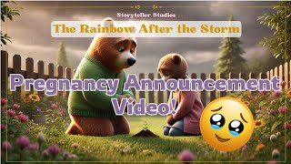 Rainbow After the Storm | Emotional Rainbow Baby Pregnancy Announcement