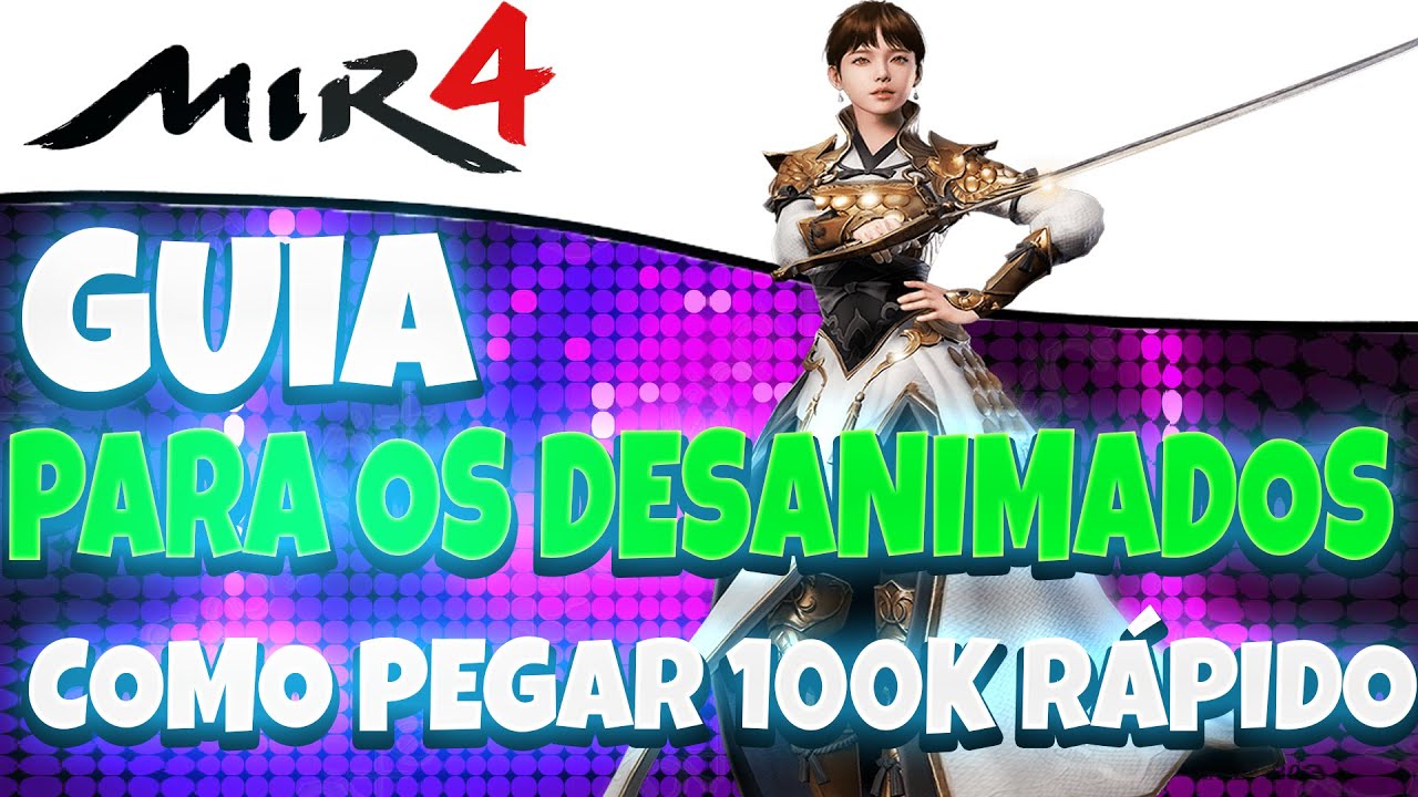 MIR4 - Guia Pros Desanimados & Como Pegar 100k De Poder Rápido