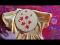 Hand painting on beautiful baby dress baby dress design