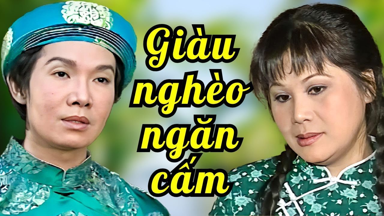 Khóc Hết Nước Mắt Vì Một Chữ Giàu Nghèo | Cải Lương Vũ Linh, Tài Linh Đặc Sắc Nhất