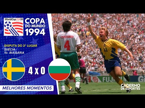 13/07/1994 - Brasil 1 x 0 Suécia - Três Pontos