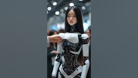 Humanoid Robot Maintenance at Tech Expo 2025. #humanoidrobot #tech #robotics #shorts