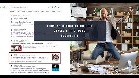 Boom! My Medium Article Hit Google
