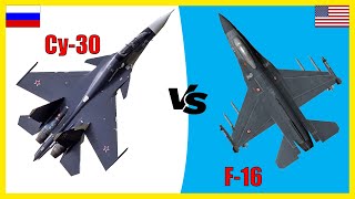 Су-30 против F-16: что лучше? | Сравнение многоцелевого истребителя России и США