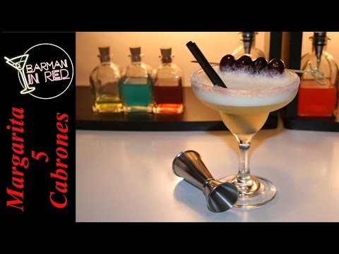 Bebidas con Tequila - Margarita 5 Cabrones