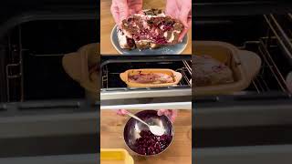 Easy 5-min Autumn Pie 🍒 #dessertrecipe #baking #выпечка #recipe #быстрыйрецепт #cooking #рецепт