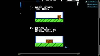 THE BOX GAME DEMO NINTENDO NES NESMAKER GAME COLLECTION Byte Off 2020 Nes maker