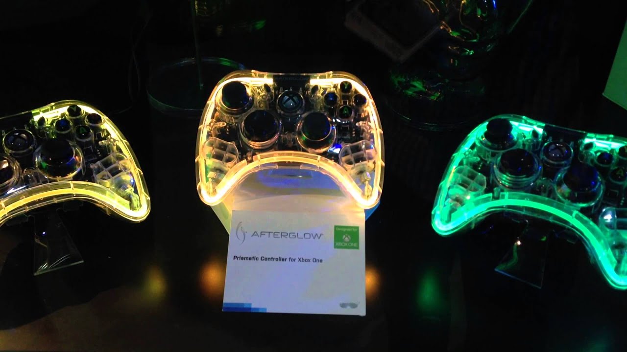 Xbox One Afterglow Controller... So pretty. - YouTube