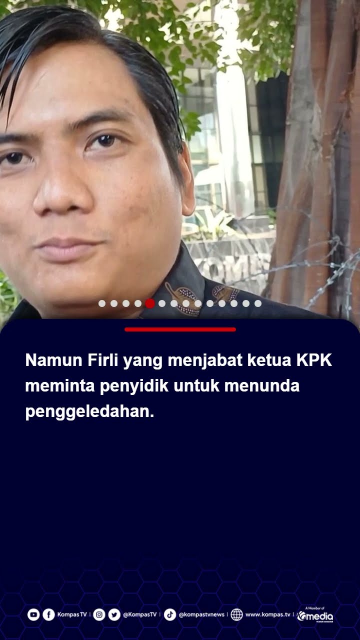 Sempat Halangi Penggeledahan Kantor PDI-P, Eks Penyidik Minta KPK Periksa Firli Bahuri #firlibahuri