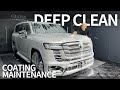 TOYOTA LAND CRUISER DEEP CLEAN | CAR DETAIL | CAR WASH | ASMR | ADBL | GTECHNIQ |