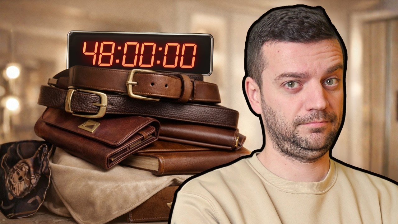 Как создать бренд элитной кожаной продукции за 48 часов