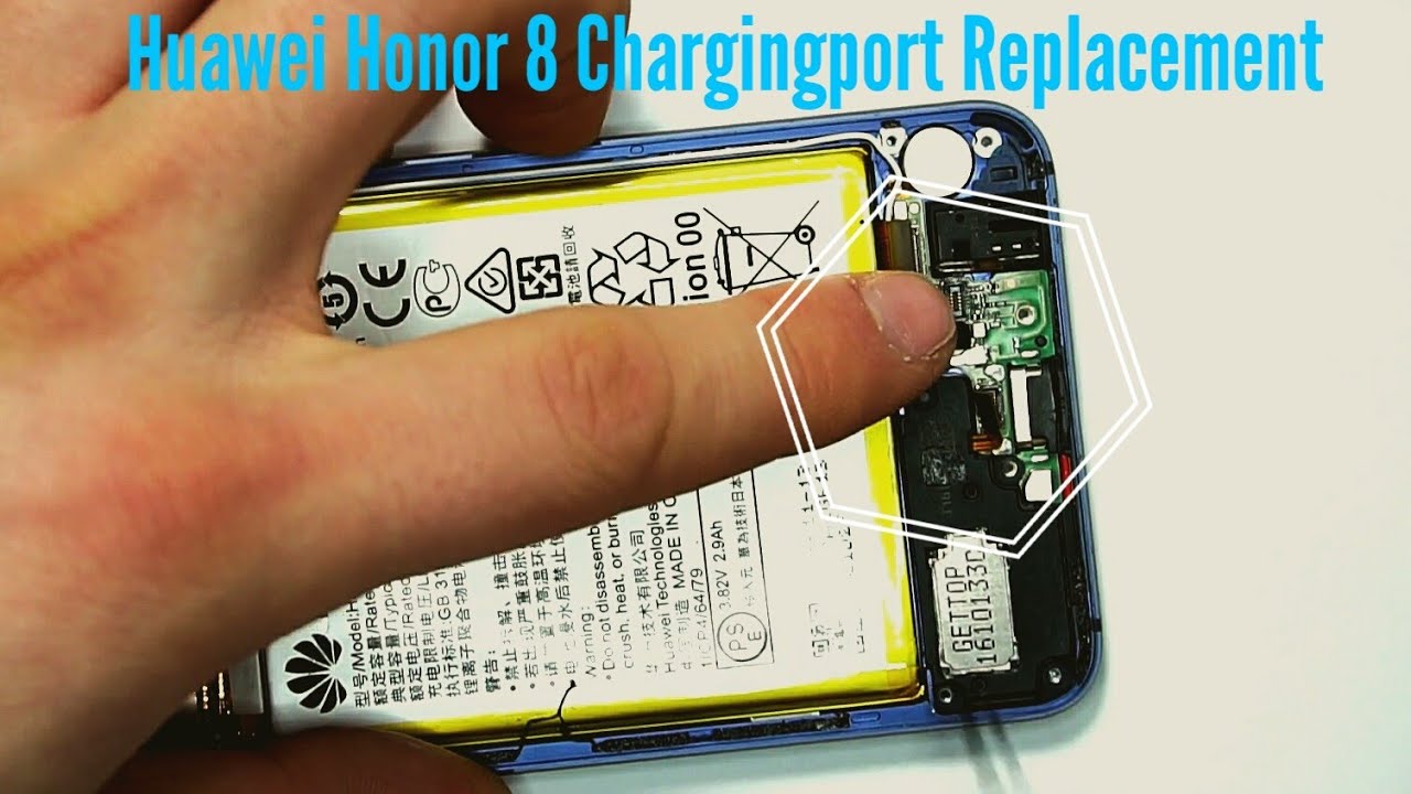 Huawei Honor 8 Chargingport Replacement Repair Fix - DIY Tutorial - YouTube