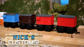 Narrow Gauge Brake Vans - Nick's Customs!
