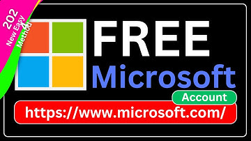 How To Create Microsoft Account ( FREE )✅NEW || [ Easy Method - 2024 ] #Microsoft