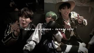 BTS / Jason Derulo - Savage love (speed up )
