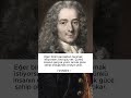 Voltaire: Gücü Eline Geçiren İnsan..
