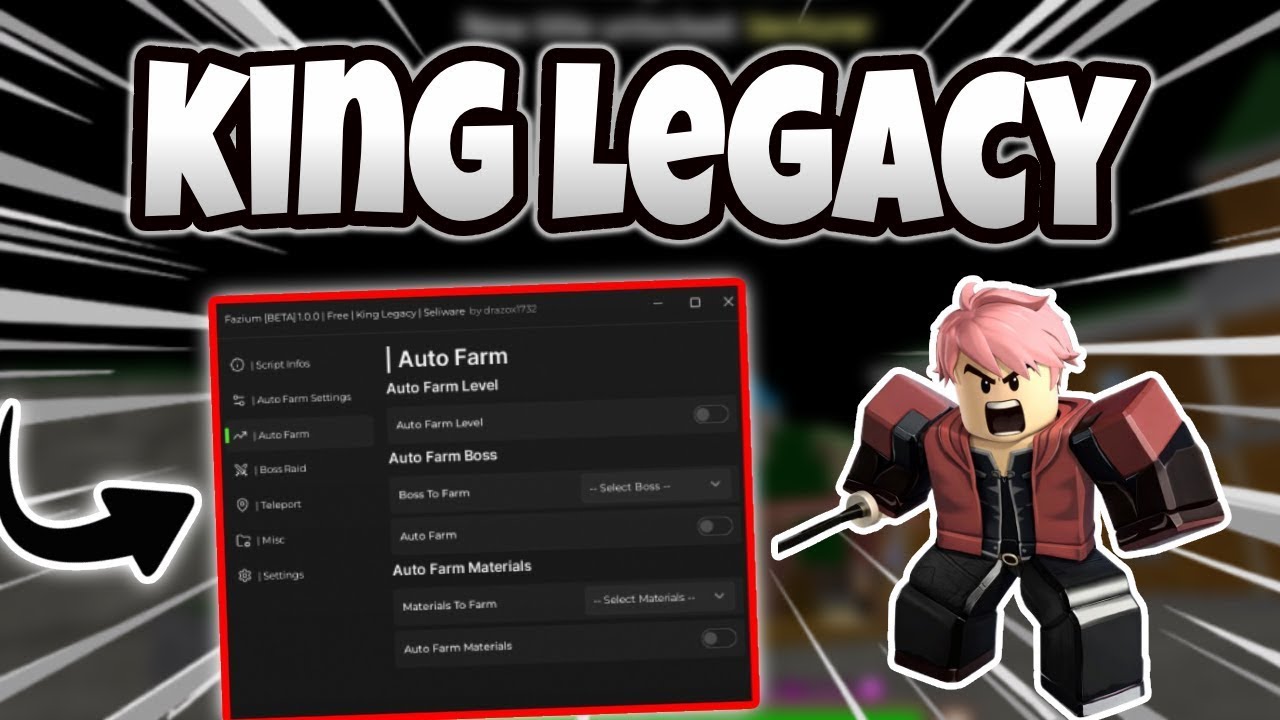 King Legacy Script [Free] | Roblox x King Legacy Scripts | King Legacy Script [Update]