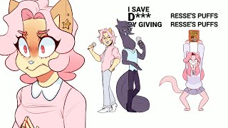 MISERY X CPR X REESES PUFFS meme (16+ strong language warning)