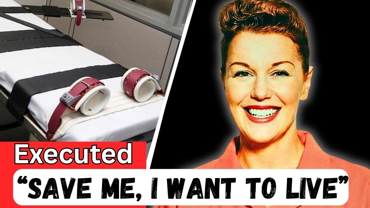 BARBARA GRAHAM EXECUTED IN AMERICA’S GAS CHAMBER AS ONE OF THE MOST NOTORIOUS FEMALE D*ATH ROW INMATES