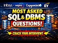 DBMS + SQL Most Important Questions Asked in Infosys &amp; Wipro Interview by #silent_coder #shorts #sql