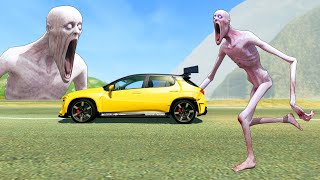 Escape From The Shy Guy (SCP-096) - Beamng Drive | TrainWorld #1