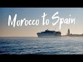 MOROCCO TO SPAIN DURING STORM JORGE | Tétouan to Tangier to Tarifa | طنجة إلى طريفة بالعبارة