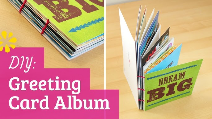 Greeting Cards Keepsake Album - How to Save and Organize Greeting Cards,  Notes, Letters, and Invitations - Desks & Dreams