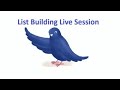 2. List Building Live Session 14.10.2025