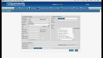 Add a contact to your address book