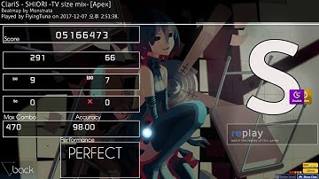 ClariS - SHIORI -TV size mix- [Apex] HDDT (98.00%) FC 516pp