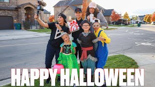 HUSBAND DRESSES UP LIKE WIFE FOR HALLOWEEN AND TOTALLY NAILS IT | BINGHAM FAMILY HALLOWEEN 2021