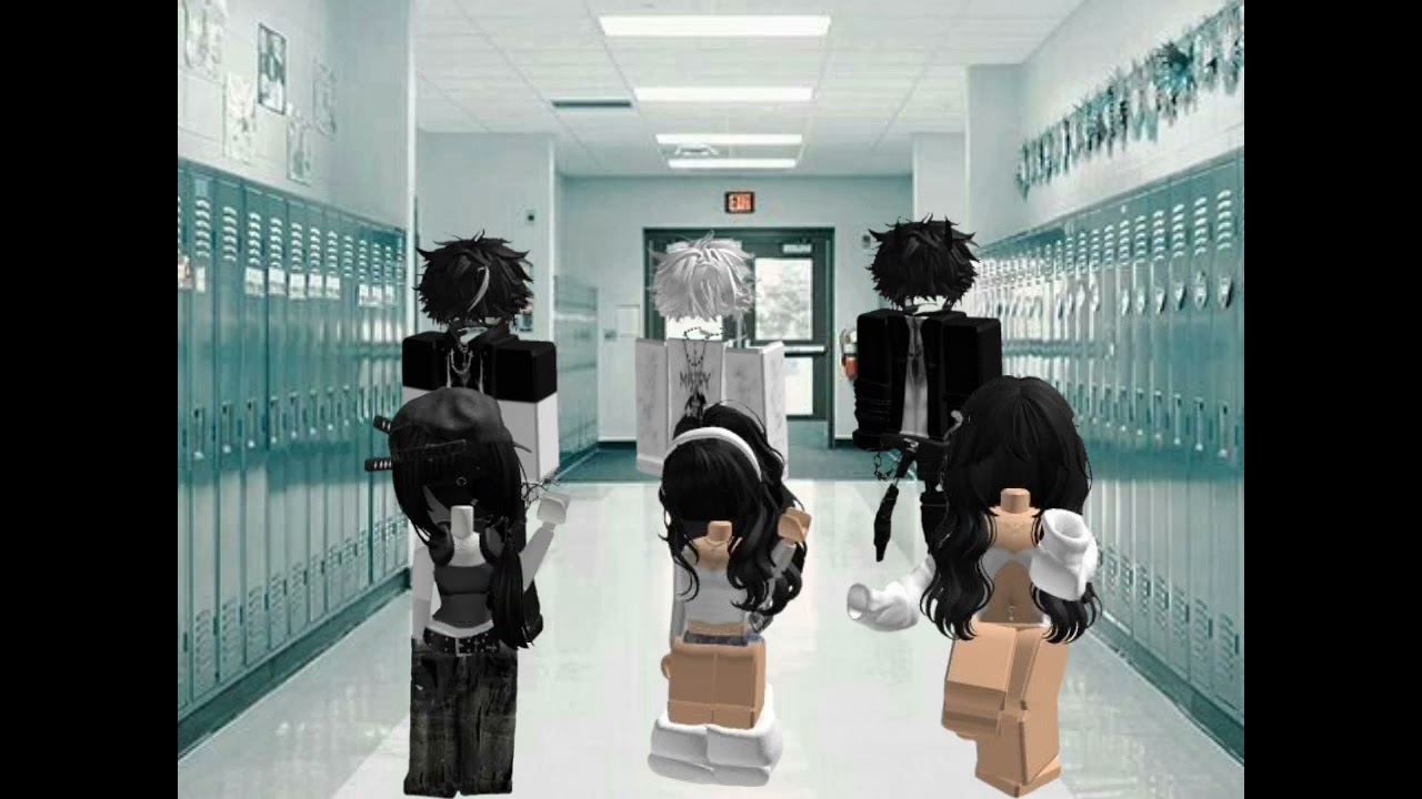 A menina que se humilhava por machos/história de roblox EP1 