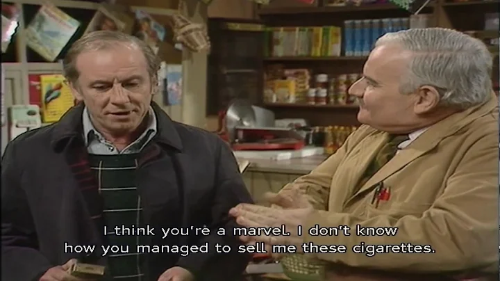 Arkwright Cigarette Salesman!