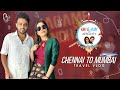 Chennai to Mumbai - Travel VLOG Part 1 | Jagame Thandhiram | Kiki & Vijay 'in' Atrocity