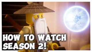 How To Watch Ninjago Dragons Rising Season 2!